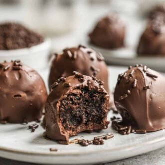 Brownie Filled Chocolates